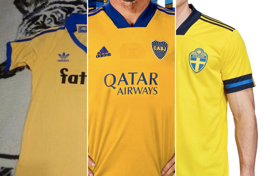 En River y en Boca, Adidas apela más a los remake y los templates viejos  que a la originalidad - Doble Amarilla