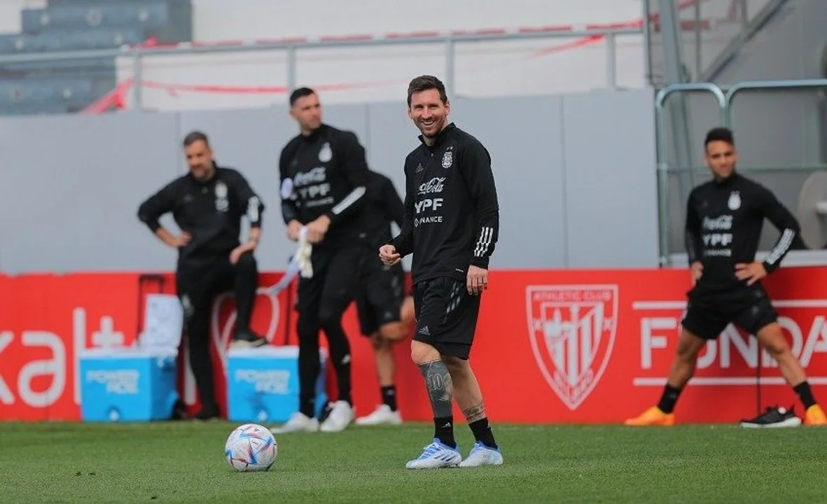 Luego de la consagración en Wembley, la Selección regresa a Bilbao para retomar las prácticas 