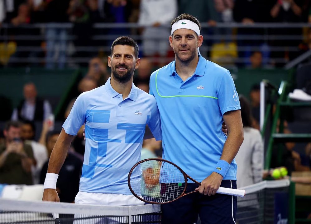 Entre l&aacute;grimas y en un emotivo partido de exhibici&oacute;n, Juan Mart&iacute;n Del Potro  se retir&oacute; del tenis profesional: "Es una noche s&uacute;per especial." - Doble  Amarilla