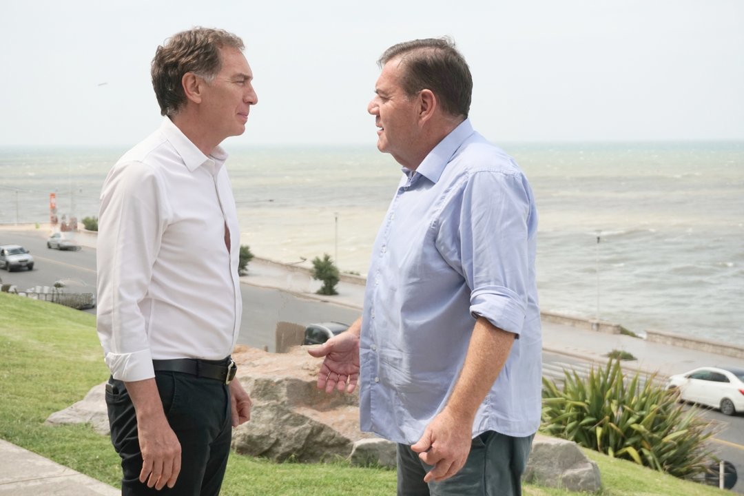 Guiño de Santilli y Montenegro a Milei: “Si vamos juntos este año, en 2027 ganamos la Provincia"