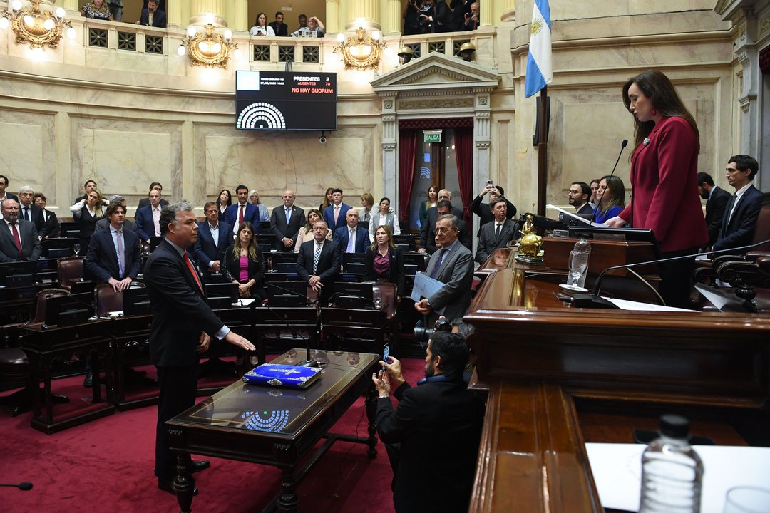 Villarruel enfrenta una rebelión interna en el Senado: renunciaron dos funcionarios de su confianza