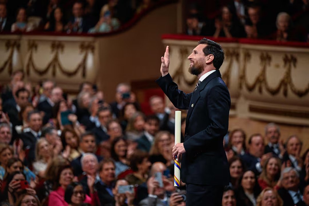 Lionel Messi recibió el Premio Princesa de Asturias de los Deportes 2026